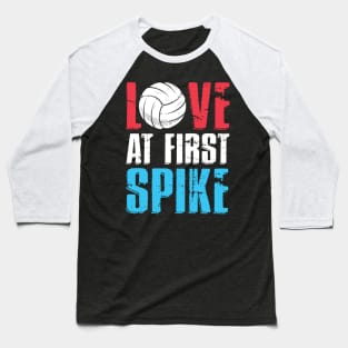 Love At First Spike Baseball T-Shirt